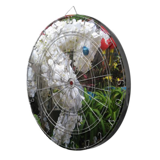 午年 | 春節馬 ...花中国の乾草 ダーツボード (正面右)