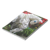 午年 | 春節馬 ...花中国の乾草 ノートパッド (回転)