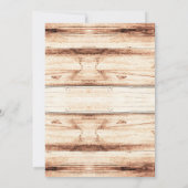 午後のお茶のパーティの招待状 招待状 (裏面)