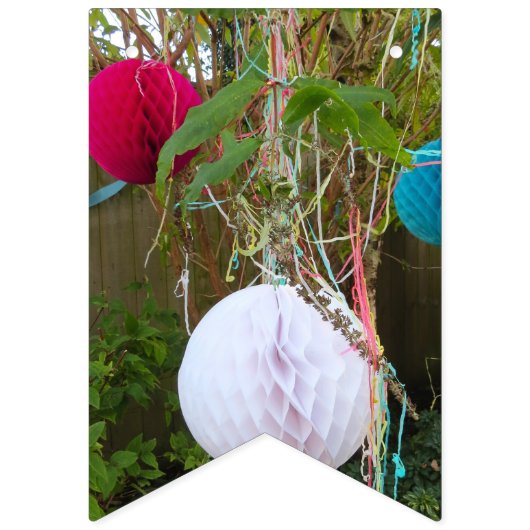 午後のお茶の旗布か旗 バンティングフラッグ (第1の旗)