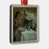 午後のお茶 メタルオーナメント (右)