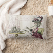 午後のお茶! ランバークッション (ブランケット)