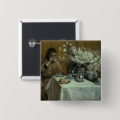 午後のお茶 缶バッジ (正面&裏面)