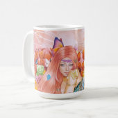 午後のひととき コーヒーマグカップ (正面左)