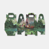 午後のコモ湖の好意ボックス フェイバーボックス (折り畳みなし)