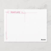 午後のコモ湖はがき ポストカード (裏面)