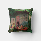 午後のコモ湖 クッション (正面)