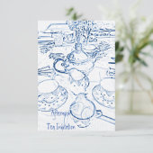 午後のティーへの招待 招待状 (スタンド正面)