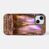 午後のパリ iPhone 15ケース (裏面横)