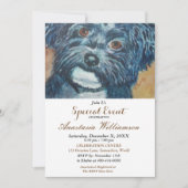 午後のパーティーイベント招待状 招待状 (正面)