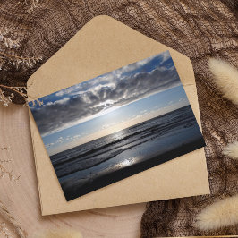 午後のビーチ カード