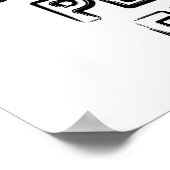 午後の人のポスタおもしろいー ポスター (角)