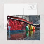 午後の反射 ポストカード (正面/裏面)