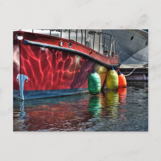 午後の反射 ポストカード (正面)