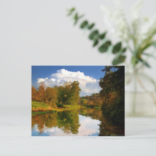 午後の反射 ポストカード (スタンド正面)