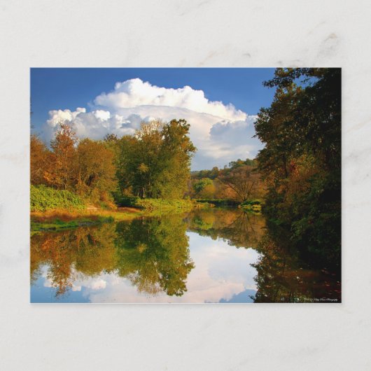 午後の反射 ポストカード (正面)