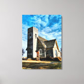 午後の影の長さのキャンバス印刷 キャンバスプリント (正面)