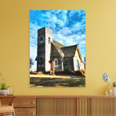 午後の影の長さのキャンバス印刷 キャンバスプリント (インサイチュ (リビング))