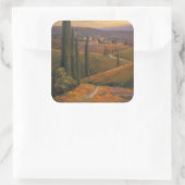 午後の散歩I スクエアシール (バッグ)