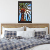 午後の日付ツリー キャンバスプリント (インサイチュ (寝室))