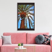 午後の日付ツリー キャンバスプリント (インサイチュ (リビング))