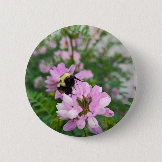 午後の早めのスナック 缶バッジ (正面)