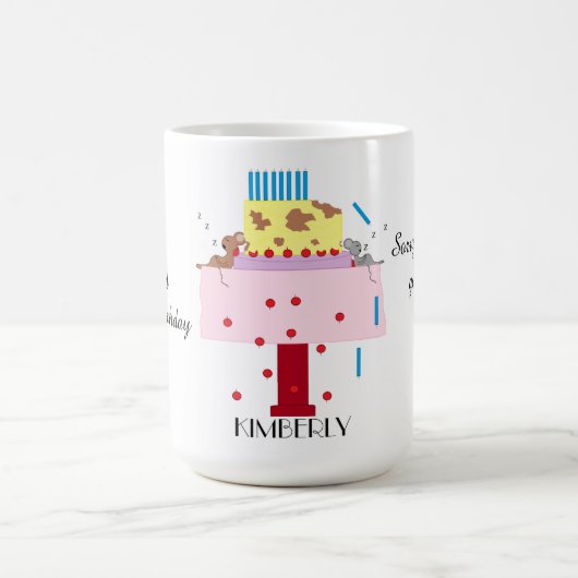 午後の昼寝 - 遅れた誕生日: コーヒーマグ コーヒーマグカップ (中央)