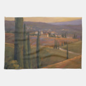 午後の歩行I キッチンタオル (横)