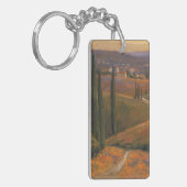 午後の歩行I キーホルダー (正面左)