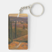 午後の歩行I キーホルダー (裏面)