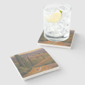 午後の歩行I ストーンコースター (横)