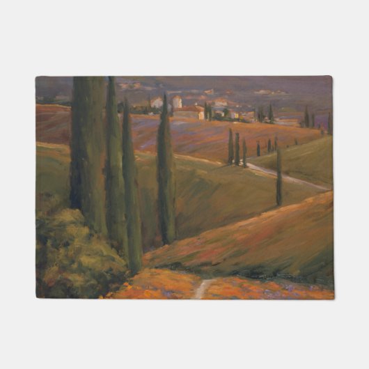 午後の歩行I ドアマット (正面)