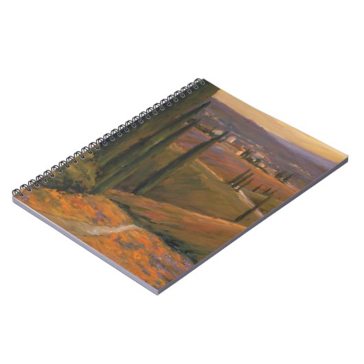 午後の歩行I ノートブック (左側)