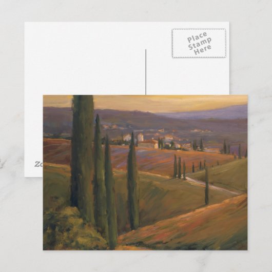 午後の歩行I ポストカード (正面/裏面)