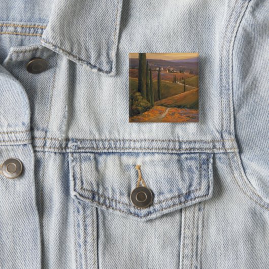 午後の歩行I 缶バッジ (インサイチュ)