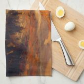 午後の歩行II キッチンタオル (四つ折り)