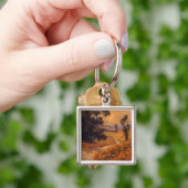 午後の歩行II キーホルダー (手)
