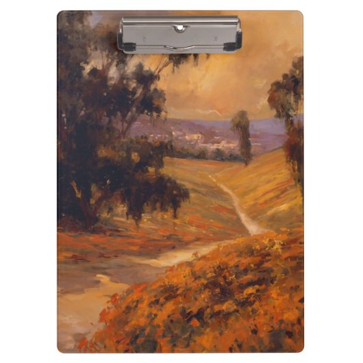 午後の歩行II クリップボード (正面)