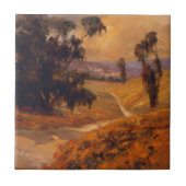 午後の歩行II タイル (正面)