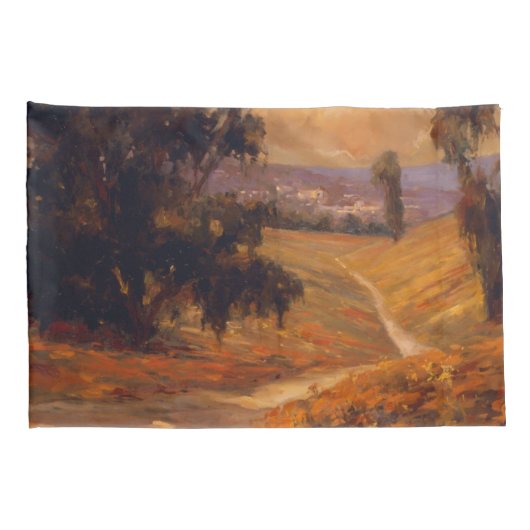 午後の歩行II 枕カバー (裏面-右)