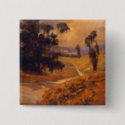 午後の歩行II 缶バッジ (正面)