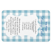 午後の紅茶蜂蜜ケーキのレシピ マグネット (横)