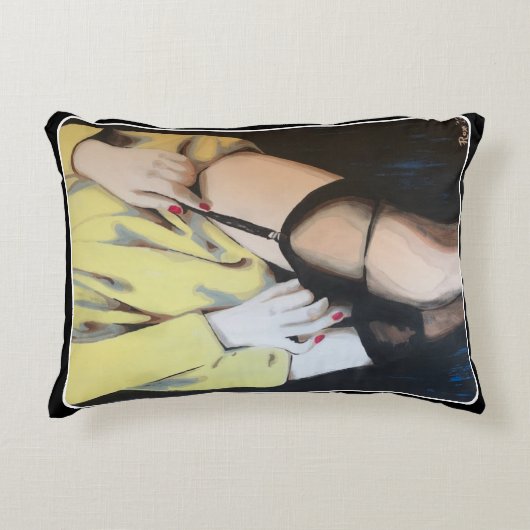 『午後の絵画事件』は アクセントクッション (正面)