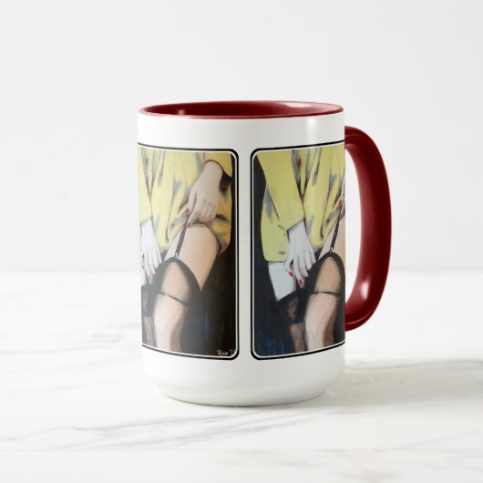 『午後の絵画事件』は マグカップ (正面右)