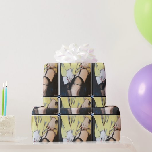 『午後の絵画事件』は ラッピングペーパー (パーティーギフト)