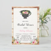 午後の茶会招待 招待状 (スタンド正面)