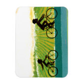 午後の車 マグネット (縦)