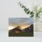 午後の陽光の中のバーンズ ポストカード (スタンド正面)