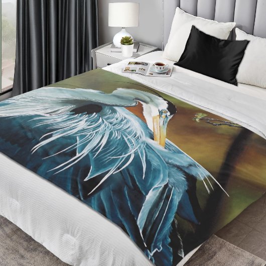 午後の風呂 フリースブランケット