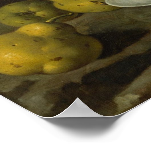 午後の食事 ポスター (角)